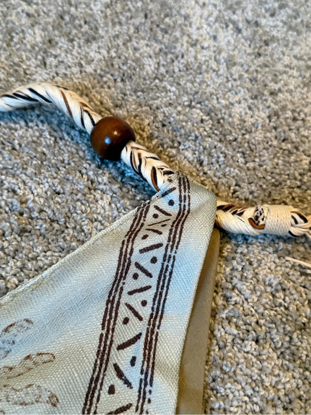 Boho Handmade Hobo Bag with Braided Strap
